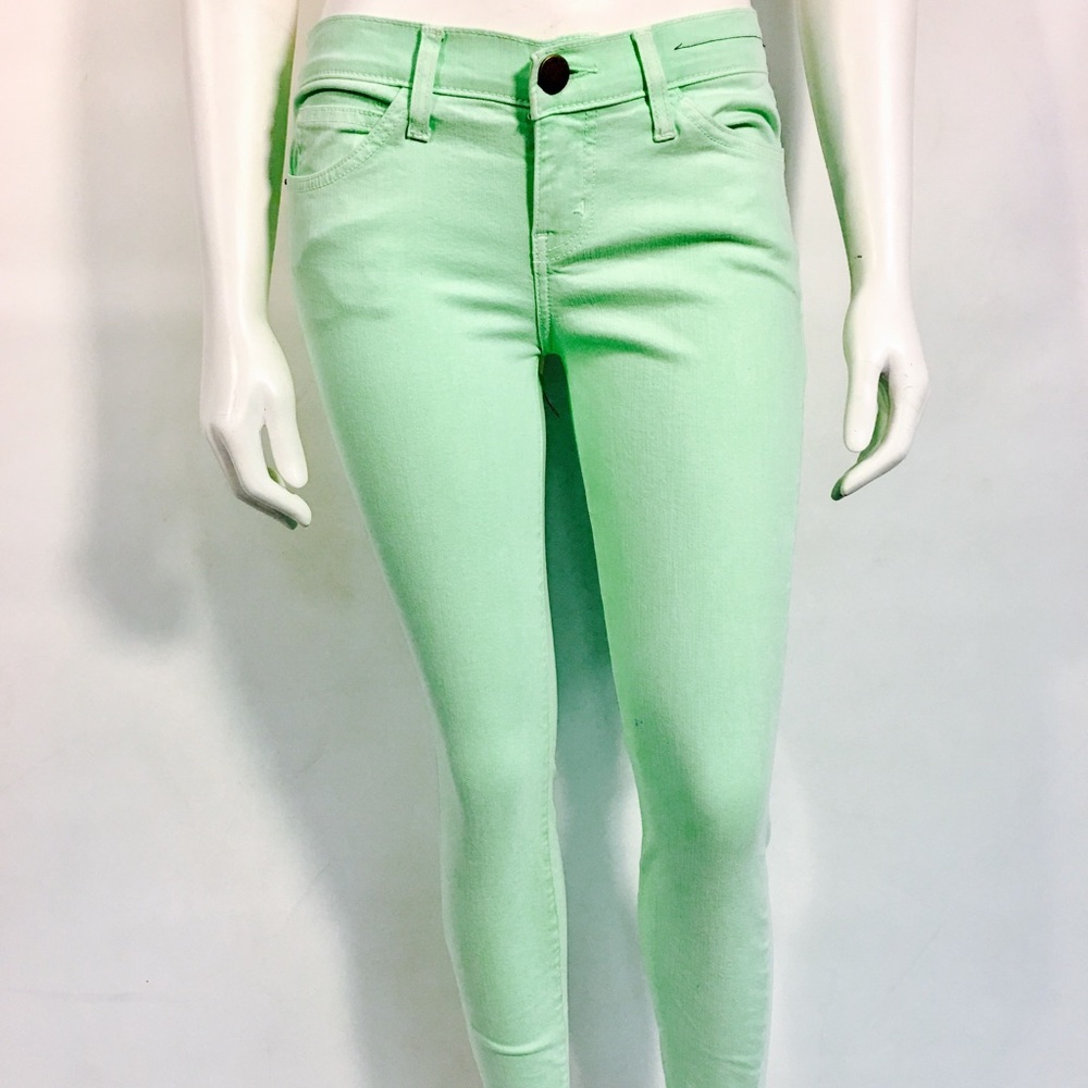 Current/Elliott Cropped Mid-Rise Jeans
